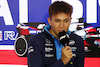 GP GRAN BRETAGNA, Alexander Albon (THA) Williams Racing in the FIA Press Conference.
06.07.2023. Formula 1 World Championship, Rd 11, British Grand Prix, Silverstone, England, Preparation Day.
- www.xpbimages.com, EMail: requests@xpbimages.com © Copyright: Bearne / XPB Images