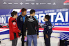GP GRAN BRETAGNA, (L to R): Charles Leclerc (MON) Ferrari; Alexander Albon (THA) Williams Racing; Esteban Ocon (FRA) Alpine F1 Team; e Yuki Tsunoda (JPN) AlphaTauri, in the FIA Press Conference.
06.07.2023. Formula 1 World Championship, Rd 11, British Grand Prix, Silverstone, England, Preparation Day.
- www.xpbimages.com, EMail: requests@xpbimages.com © Copyright: Bearne / XPB Images