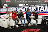 GP GRAN BRETAGNA, (L to R): Lewis Hamilton (GBR) Mercedes AMG F1; Charles Leclerc (MON) Ferrari; Esteban Ocon (FRA) Alpine F1 Team; Alexander Albon (THA) Williams Racing; e Yuki Tsunoda (JPN) AlphaTauri, in the FIA Press Conference.
06.07.2023. Formula 1 World Championship, Rd 11, British Grand Prix, Silverstone, England, Preparation Day.
- www.xpbimages.com, EMail: requests@xpbimages.com © Copyright: Bearne / XPB Images