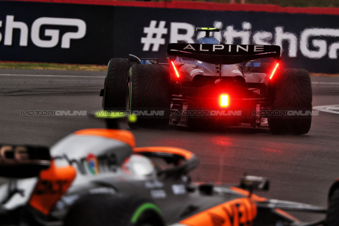 GP GRAN BRETAGNA, Pierre Gasly (FRA) Alpine F1 Team A523.

08.07.2023. Formula 1 World Championship, Rd 11, British Grand Prix, Silverstone, England, Qualifiche Day.

- www.xpbimages.com, EMail: requests@xpbimages.com © Copyright: Bearne / XPB Images