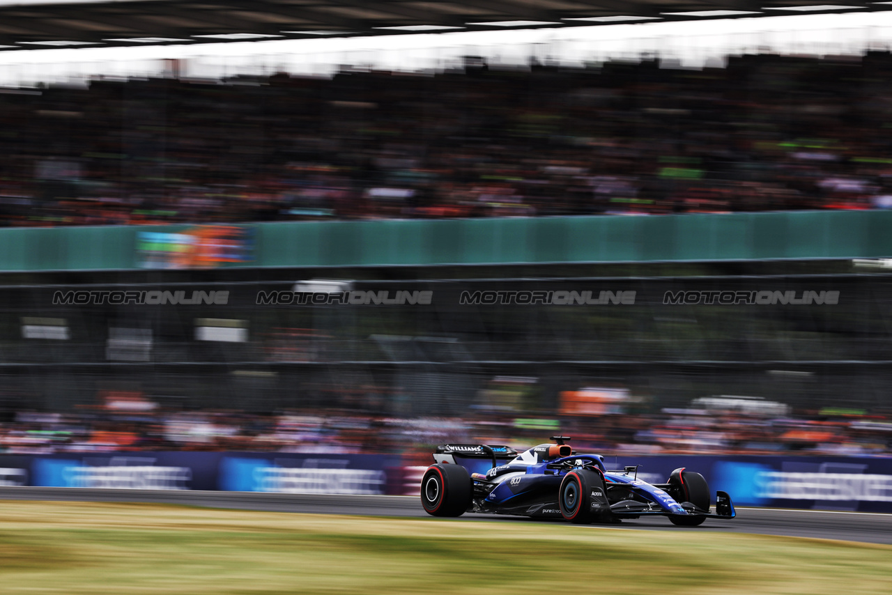 GP GRAN BRETAGNA, Alexander Albon (THA) Williams Racing FW45.

08.07.2023. Formula 1 World Championship, Rd 11, British Grand Prix, Silverstone, England, Qualifiche Day.

- www.xpbimages.com, EMail: requests@xpbimages.com © Copyright: Bearne / XPB Images