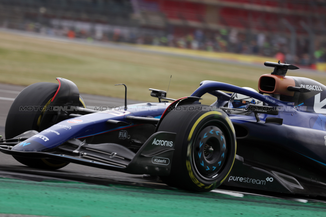 GP GRAN BRETAGNA, Alexander Albon (THA) Williams Racing FW45.

08.07.2023. Formula 1 World Championship, Rd 11, British Grand Prix, Silverstone, England, Qualifiche Day.

- www.xpbimages.com, EMail: requests@xpbimages.com © Copyright: Bearne / XPB Images