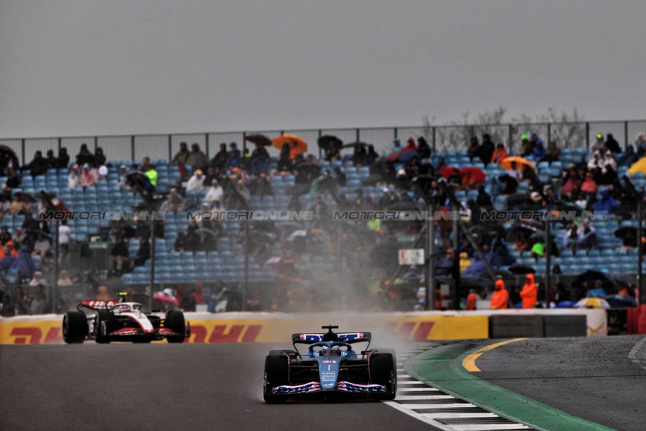 GP GRAN BRETAGNA, Esteban Ocon (FRA) Alpine F1 Team A523.

08.07.2023. Formula 1 World Championship, Rd 11, British Grand Prix, Silverstone, England, Qualifiche Day.

- www.xpbimages.com, EMail: requests@xpbimages.com © Copyright: Staley / XPB Images