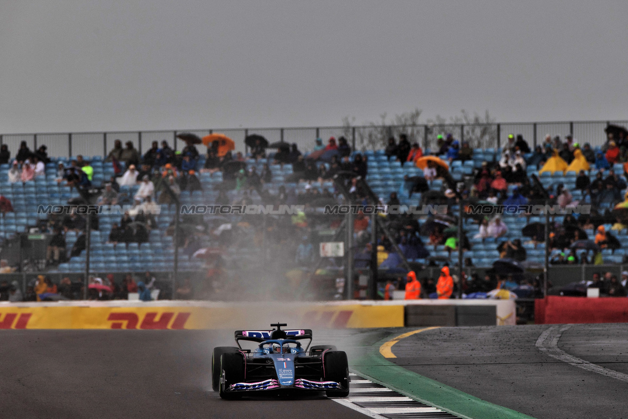 GP GRAN BRETAGNA, Esteban Ocon (FRA) Alpine F1 Team A523.

08.07.2023. Formula 1 World Championship, Rd 11, British Grand Prix, Silverstone, England, Qualifiche Day.

- www.xpbimages.com, EMail: requests@xpbimages.com © Copyright: Staley / XPB Images