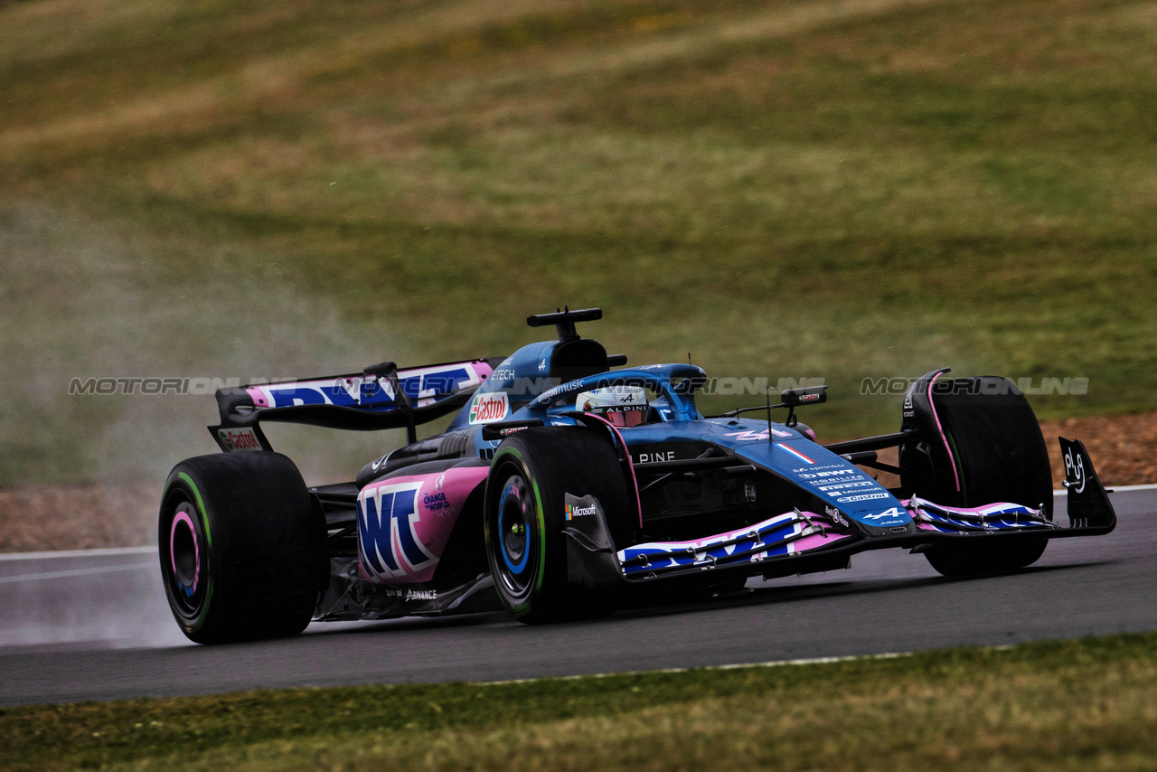 GP GRAN BRETAGNA, Pierre Gasly (FRA) Alpine F1 Team A523.

08.07.2023. Formula 1 World Championship, Rd 11, British Grand Prix, Silverstone, England, Qualifiche Day.

- www.xpbimages.com, EMail: requests@xpbimages.com © Copyright: Staley / XPB Images