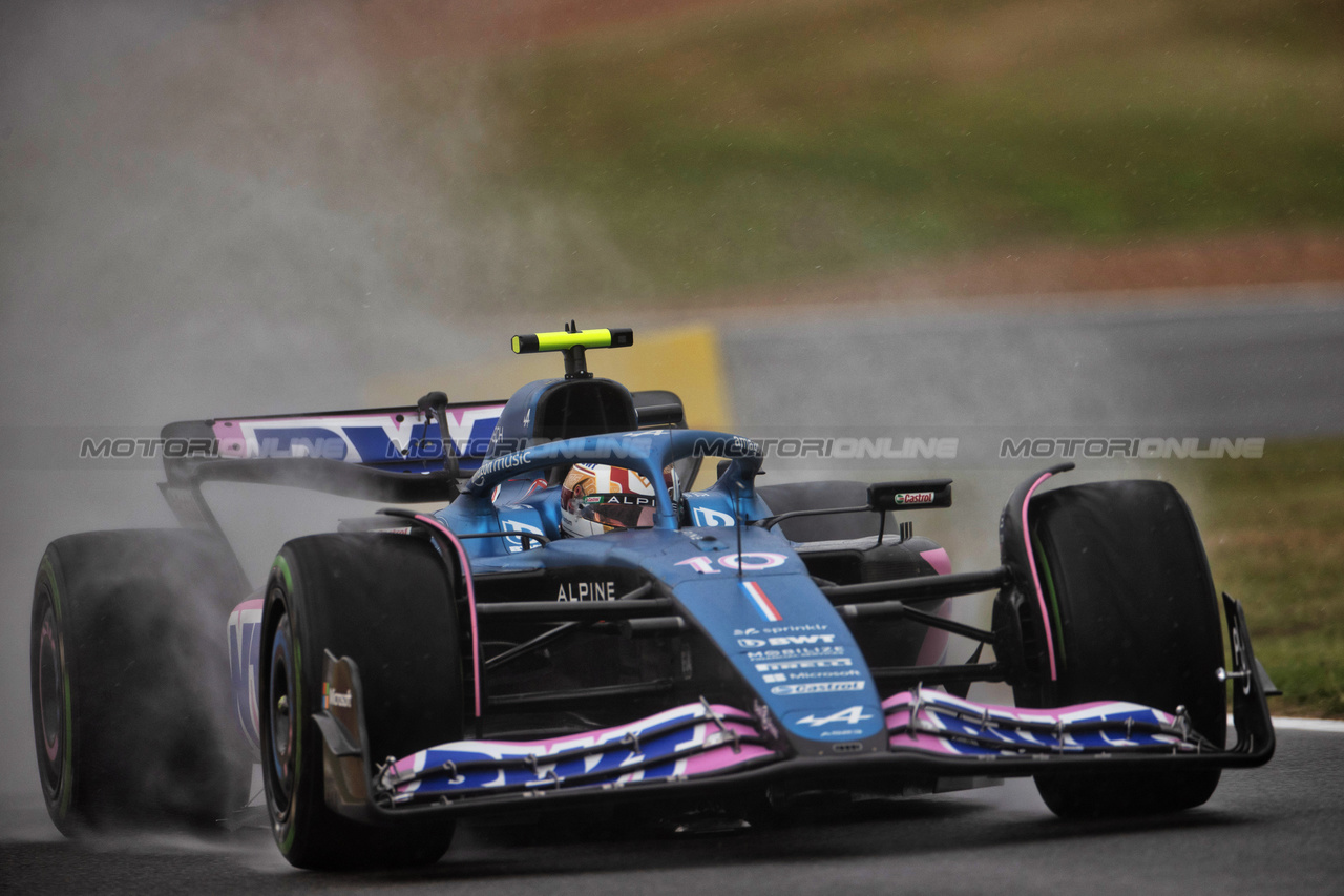 GP GRAN BRETAGNA, Pierre Gasly (FRA) Alpine F1 Team A523.

08.07.2023. Formula 1 World Championship, Rd 11, British Grand Prix, Silverstone, England, Qualifiche Day.

- www.xpbimages.com, EMail: requests@xpbimages.com © Copyright: Staley / XPB Images