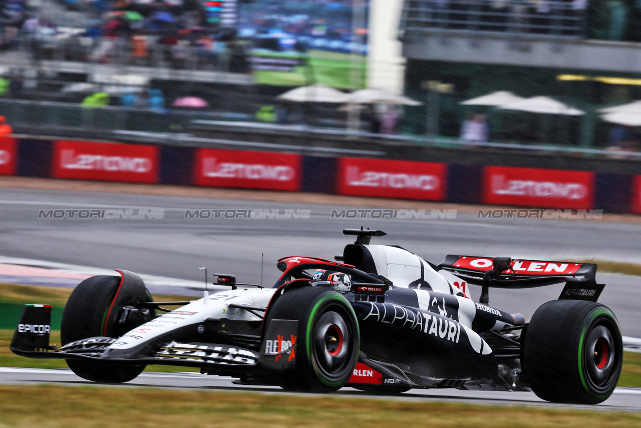 GP GRAN BRETAGNA, Nyck de Vries (NLD) AlphaTauri AT04.

08.07.2023. Formula 1 World Championship, Rd 11, British Grand Prix, Silverstone, England, Qualifiche Day.

- www.xpbimages.com, EMail: requests@xpbimages.com © Copyright: Batchelor / XPB Images