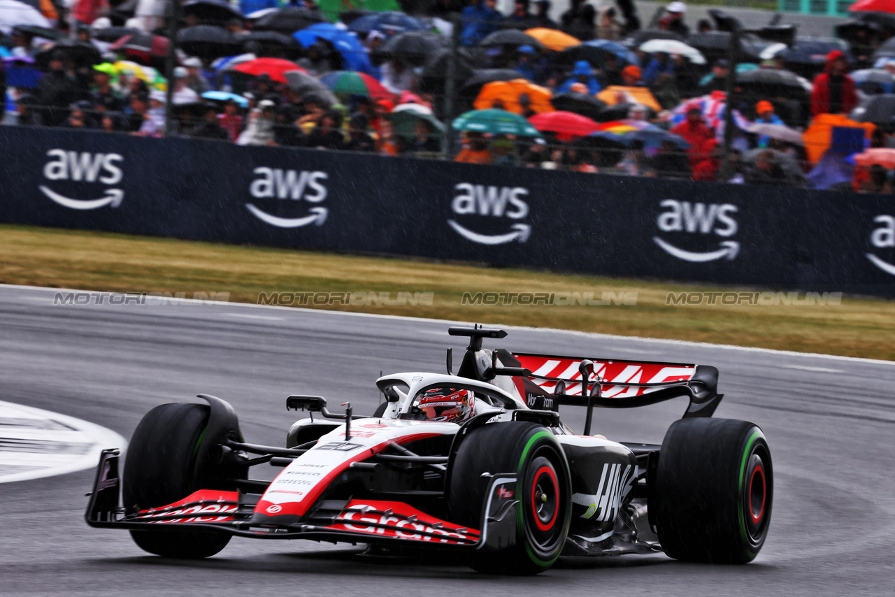 GP GRAN BRETAGNA, Kevin Magnussen (DEN) Haas VF-23.

08.07.2023. Formula 1 World Championship, Rd 11, British Grand Prix, Silverstone, England, Qualifiche Day.

- www.xpbimages.com, EMail: requests@xpbimages.com © Copyright: Batchelor / XPB Images