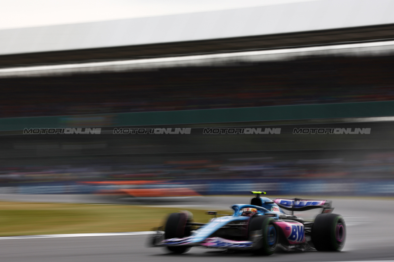 GP GRAN BRETAGNA, Pierre Gasly (FRA) Alpine F1 Team A523.

08.07.2023. Formula 1 World Championship, Rd 11, British Grand Prix, Silverstone, England, Qualifiche Day.

 - www.xpbimages.com, EMail: requests@xpbimages.com © Copyright: Coates / XPB Images