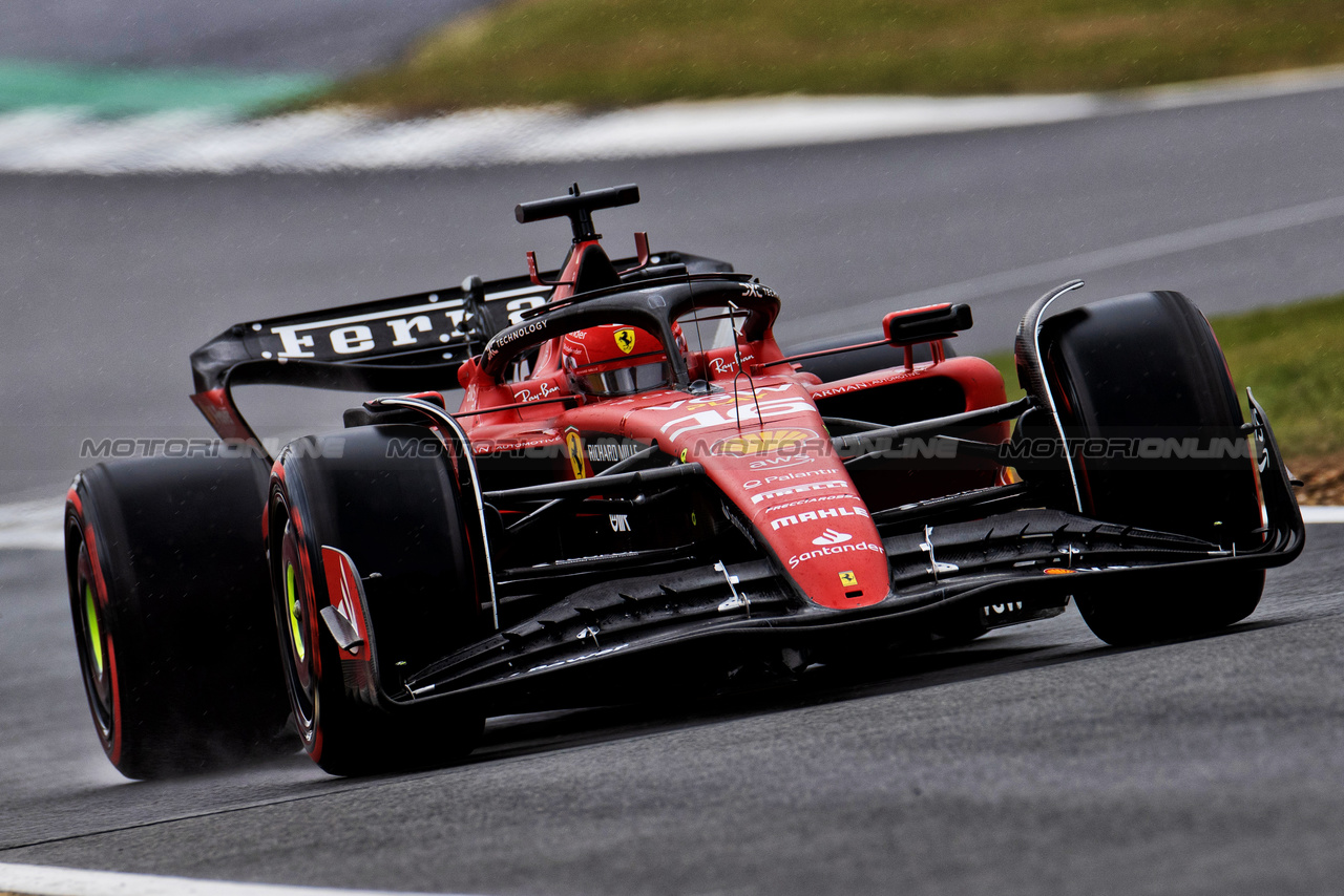 GP GRAN BRETAGNA, Charles Leclerc (MON) Ferrari SF-23.

08.07.2023. Formula 1 World Championship, Rd 11, British Grand Prix, Silverstone, England, Qualifiche Day.

- www.xpbimages.com, EMail: requests@xpbimages.com © Copyright: Staley / XPB Images