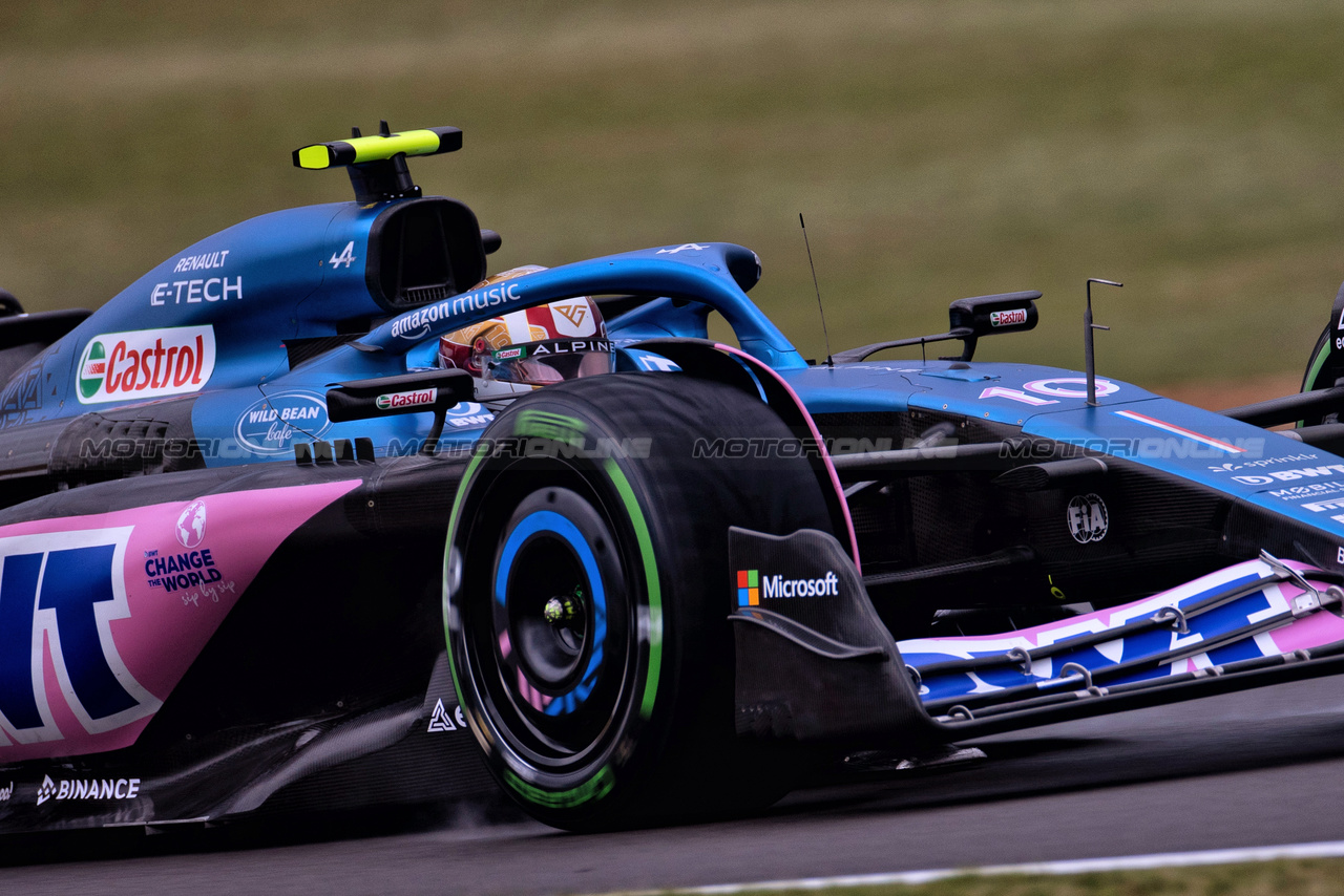 GP GRAN BRETAGNA, Pierre Gasly (FRA) Alpine F1 Team A523.

08.07.2023. Formula 1 World Championship, Rd 11, British Grand Prix, Silverstone, England, Qualifiche Day.

- www.xpbimages.com, EMail: requests@xpbimages.com © Copyright: Staley / XPB Images