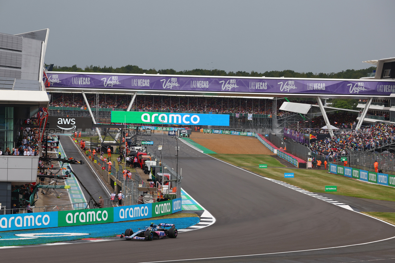 GP GRAN BRETAGNA, Pierre Gasly (FRA) Alpine F1 Team A523.

08.07.2023. Formula 1 World Championship, Rd 11, British Grand Prix, Silverstone, England, Qualifiche Day.

- www.xpbimages.com, EMail: requests@xpbimages.com © Copyright: Batchelor / XPB Images