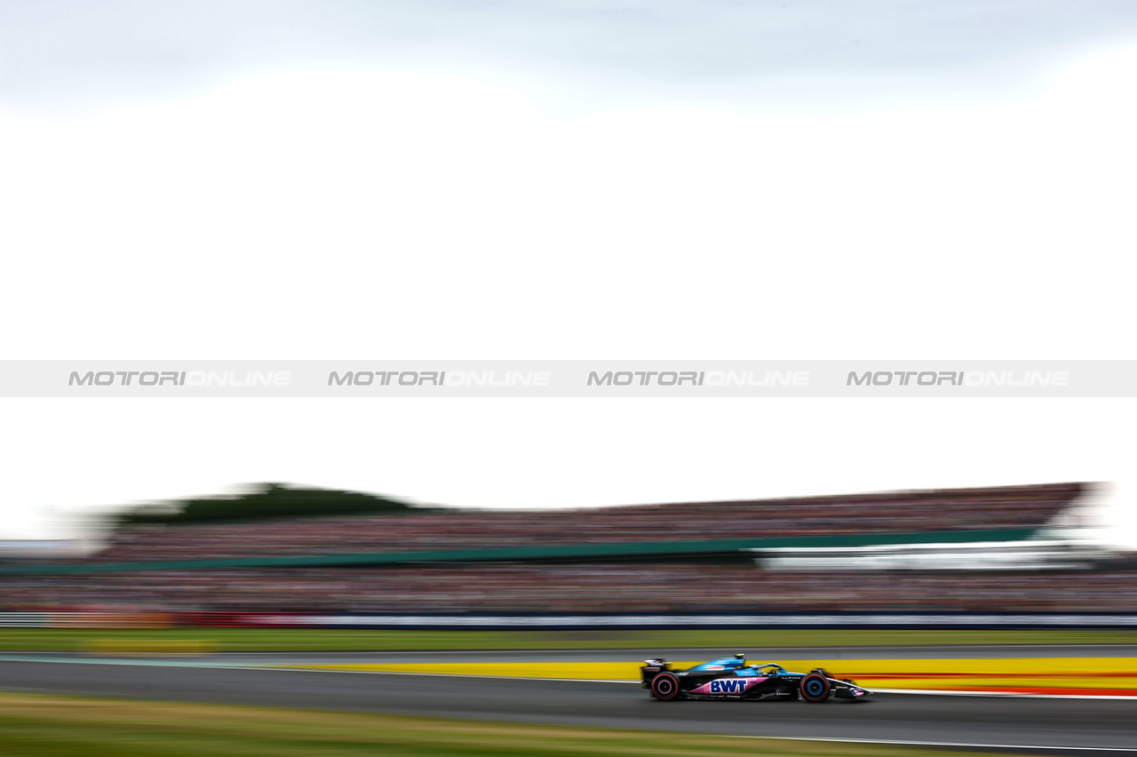 GP GRAN BRETAGNA, Pierre Gasly (FRA), Alpine F1 Team 
08.07.2023. Formula 1 World Championship, Rd 11, British Grand Prix, Silverstone, England, Qualifiche Day.
- www.xpbimages.com, EMail: requests@xpbimages.com © Copyright: Charniaux / XPB Images