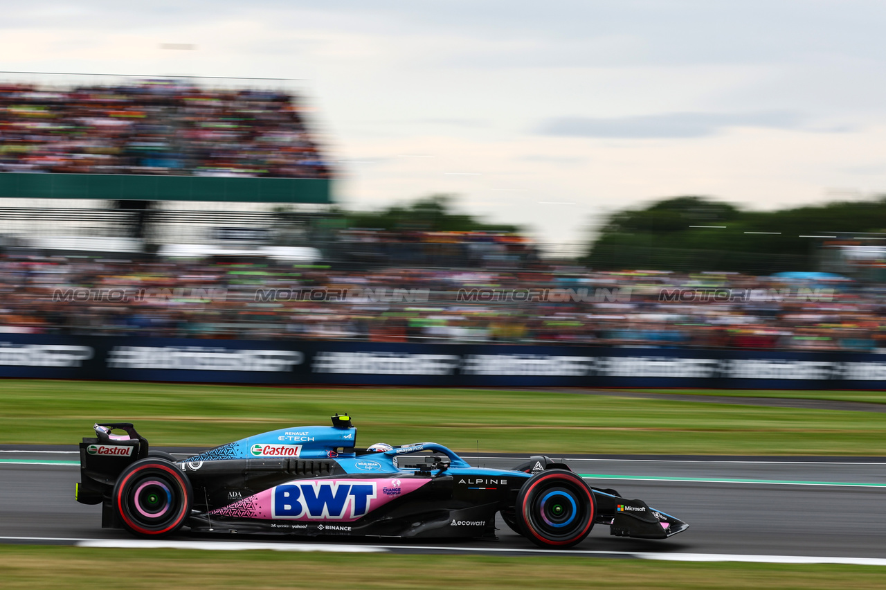 GP GRAN BRETAGNA, Pierre Gasly (FRA), Alpine F1 Team 
08.07.2023. Formula 1 World Championship, Rd 11, British Grand Prix, Silverstone, England, Qualifiche Day.
- www.xpbimages.com, EMail: requests@xpbimages.com © Copyright: Charniaux / XPB Images