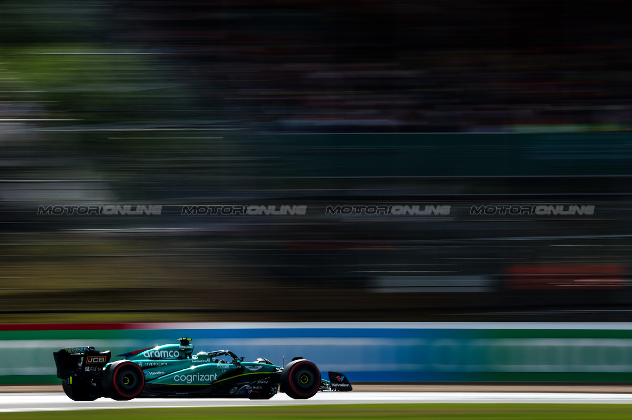 GP GRAN BRETAGNA, Fernando Alonso (ESP), Aston Martin Racing 
08.07.2023. Formula 1 World Championship, Rd 11, British Grand Prix, Silverstone, England, Qualifiche Day.
- www.xpbimages.com, EMail: requests@xpbimages.com © Copyright: Charniaux / XPB Images