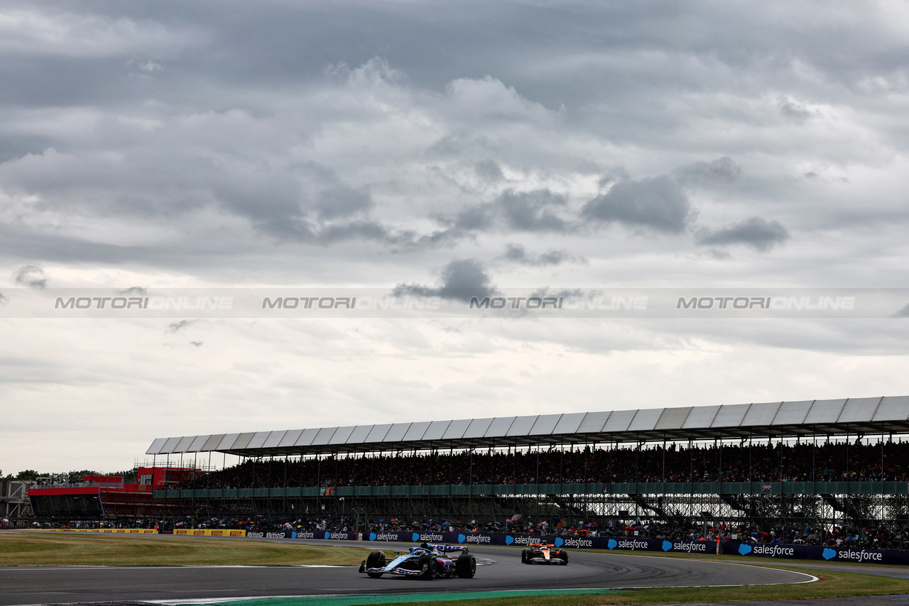 GP GRAN BRETAGNA, Esteban Ocon (FRA) Alpine F1 Team A523.

08.07.2023. Formula 1 World Championship, Rd 11, British Grand Prix, Silverstone, England, Qualifiche Day.

 - www.xpbimages.com, EMail: requests@xpbimages.com © Copyright: Coates / XPB Images