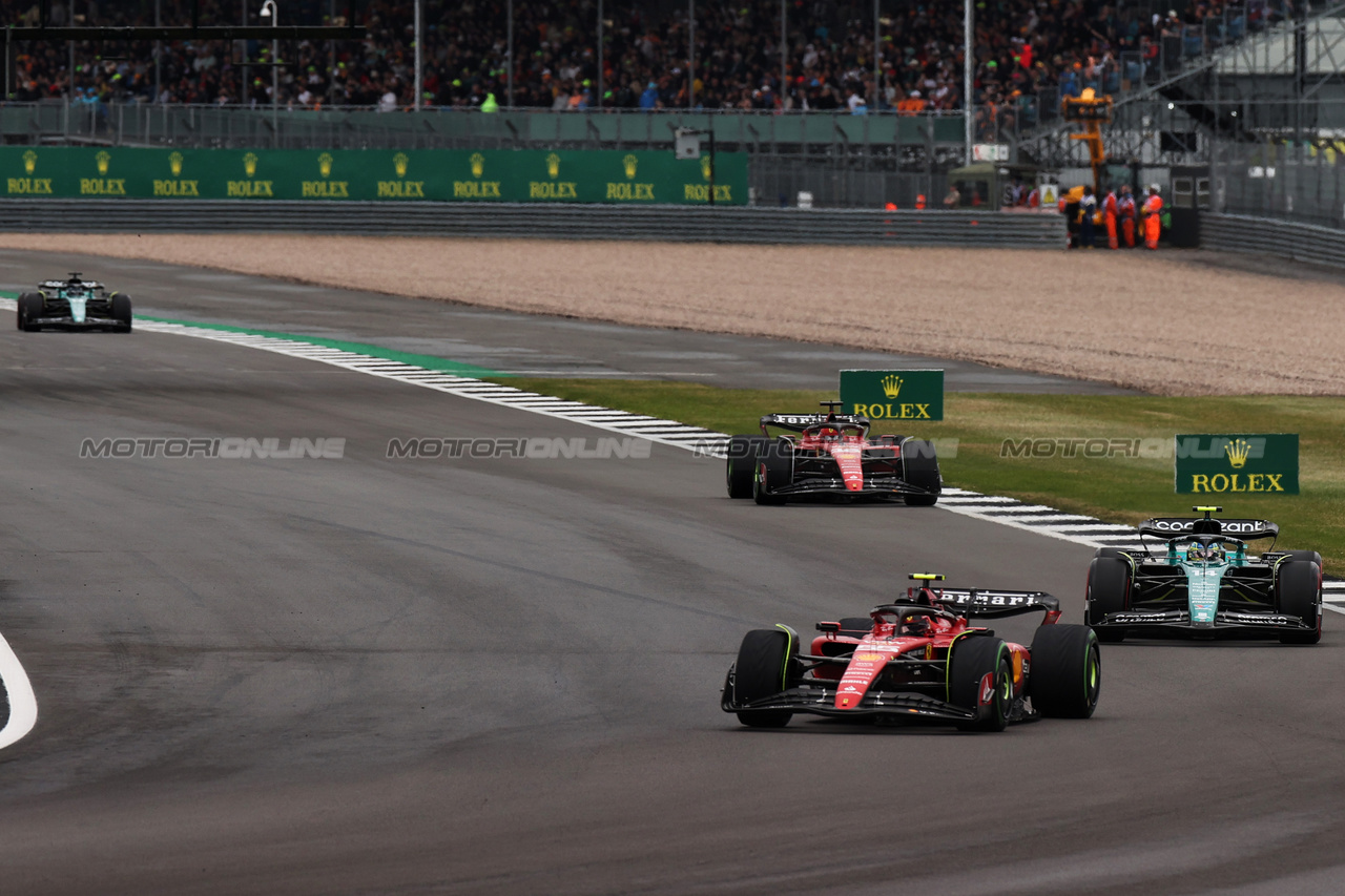 GP GRAN BRETAGNA, Carlos Sainz Jr (ESP) Ferrari SF-23.

08.07.2023. Formula 1 World Championship, Rd 11, British Grand Prix, Silverstone, England, Qualifiche Day.

- www.xpbimages.com, EMail: requests@xpbimages.com © Copyright: Staley / XPB Images