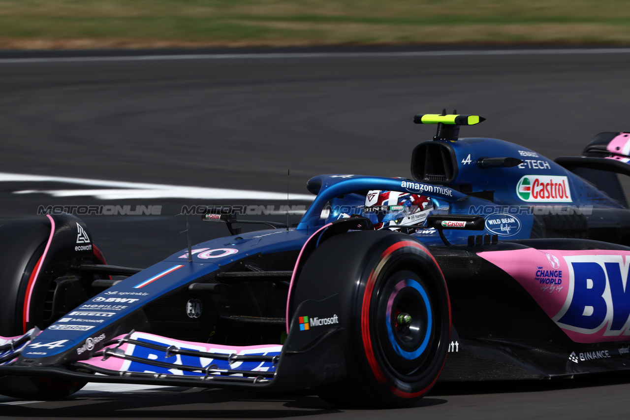 GP GRAN BRETAGNA, Pierre Gasly (FRA) Alpine F1 Team A523.

08.07.2023. Formula 1 World Championship, Rd 11, British Grand Prix, Silverstone, England, Qualifiche Day.

 - www.xpbimages.com, EMail: requests@xpbimages.com © Copyright: Coates / XPB Images