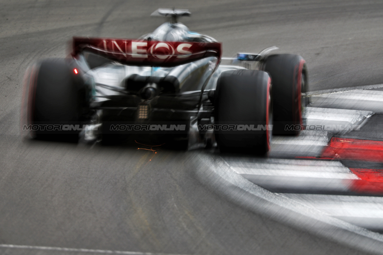 GP GRAN BRETAGNA, George Russell (GBR) Mercedes AMG F1 W14.

08.07.2023. Formula 1 World Championship, Rd 11, British Grand Prix, Silverstone, England, Qualifiche Day.

 - www.xpbimages.com, EMail: requests@xpbimages.com © Copyright: Coates / XPB Images