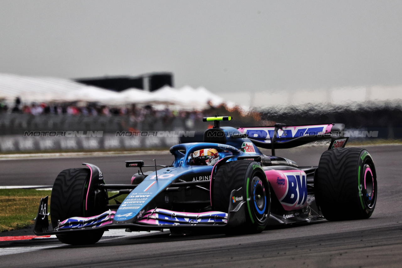 GP GRAN BRETAGNA, Pierre Gasly (FRA) Alpine F1 Team A523.

08.07.2023. Formula 1 World Championship, Rd 11, British Grand Prix, Silverstone, England, Qualifiche Day.

- www.xpbimages.com, EMail: requests@xpbimages.com © Copyright: Bearne / XPB Images