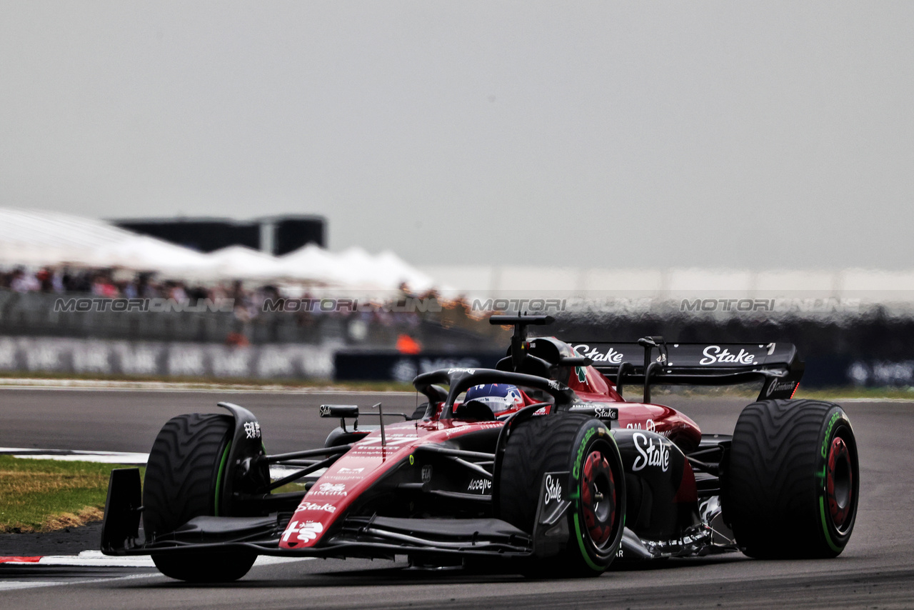 GP GRAN BRETAGNA, Valtteri Bottas (FIN) Alfa Romeo F1 Team C43.

08.07.2023. Formula 1 World Championship, Rd 11, British Grand Prix, Silverstone, England, Qualifiche Day.

- www.xpbimages.com, EMail: requests@xpbimages.com © Copyright: Bearne / XPB Images