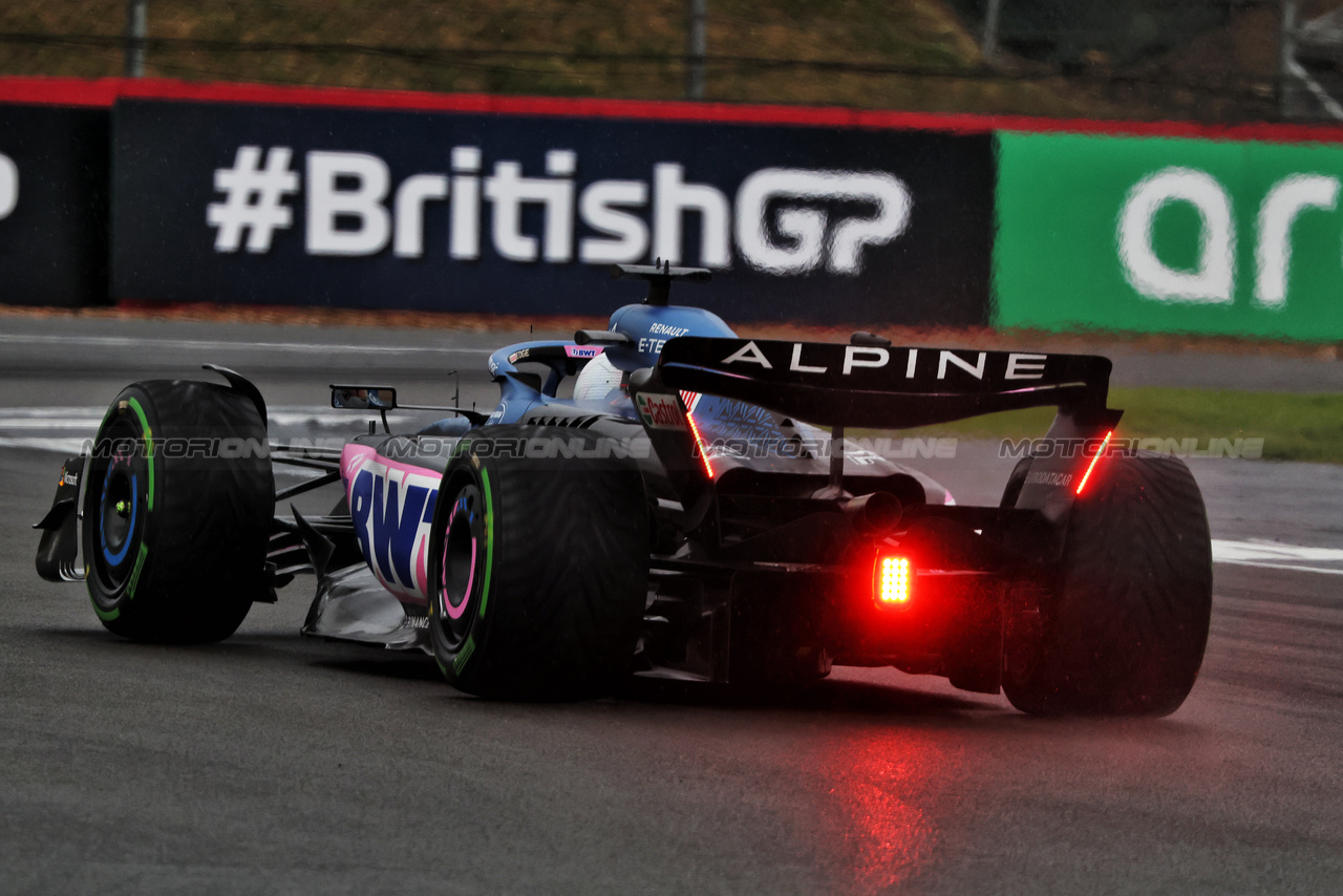 GP GRAN BRETAGNA, Esteban Ocon (FRA) Alpine F1 Team A523.

08.07.2023. Formula 1 World Championship, Rd 11, British Grand Prix, Silverstone, England, Qualifiche Day.

- www.xpbimages.com, EMail: requests@xpbimages.com © Copyright: Bearne / XPB Images