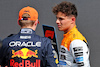 GP GRAN BRETAGNA, (L to R): Pole sitter Max Verstappen (NLD) Red Bull Racing with second placed Lando Norris (GBR) McLaren in qualifying parc ferme.
08.07.2023. Formula 1 World Championship, Rd 11, British Grand Prix, Silverstone, England, Qualifiche Day.
- www.xpbimages.com, EMail: requests@xpbimages.com © Copyright: Batchelor / XPB Images
