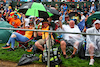GP GRAN BRETAGNA, Circuit Atmosfera - fans in the rain.
08.07.2023. Formula 1 World Championship, Rd 11, British Grand Prix, Silverstone, England, Qualifiche Day.
 - www.xpbimages.com, EMail: requests@xpbimages.com © Copyright: Coates / XPB Images