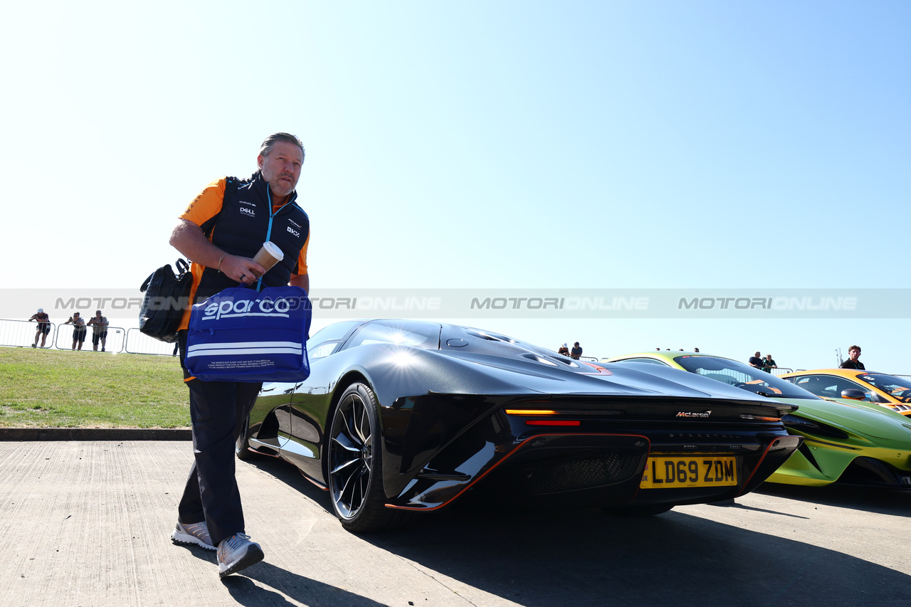 GP GRAN BRETAGNA, Zak Brown (USA) McLaren Executive Director.

07.07.2023. Formula 1 World Championship, Rd 11, British Grand Prix, Silverstone, England, Practice Day.

 - www.xpbimages.com, EMail: requests@xpbimages.com © Copyright: Coates / XPB Images