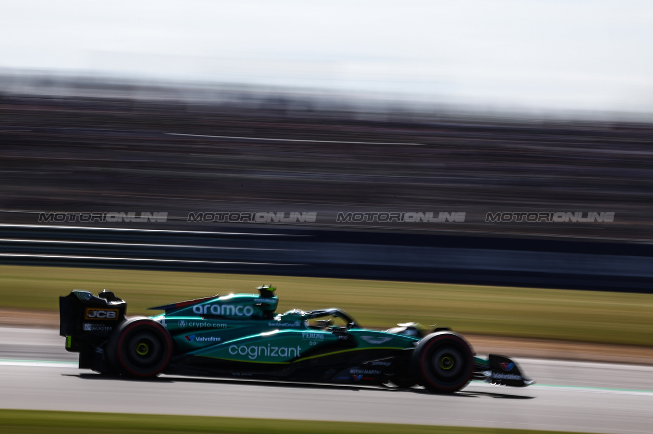 GP GRAN BRETAGNA, Fernando Alonso (ESP), Aston Martin Racing 
07.07.2023. Formula 1 World Championship, Rd 11, British Grand Prix, Silverstone, England, Practice Day.
- www.xpbimages.com, EMail: requests@xpbimages.com © Copyright: Charniaux / XPB Images