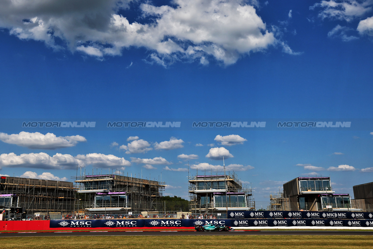 GP GRAN BRETAGNA, Lance Stroll (CDN) Aston Martin F1 Team AMR23.

07.07.2023. Formula 1 World Championship, Rd 11, British Grand Prix, Silverstone, England, Practice Day.

 - www.xpbimages.com, EMail: requests@xpbimages.com © Copyright: Coates / XPB Images