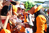 GP GRAN BRETAGNA, Lando Norris (GBR) McLaren with fans.
07.07.2023. Formula 1 World Championship, Rd 11, British Grand Prix, Silverstone, England, Practice Day.
 - www.xpbimages.com, EMail: requests@xpbimages.com © Copyright: Coates / XPB Images