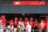 GP GRAN BRETAGNA, Ferrari meccanici surround the Ferrari SF-23 of Charles Leclerc (MON) Ferrari in the pit garage.
07.07.2023. Formula 1 World Championship, Rd 11, British Grand Prix, Silverstone, England, Practice Day.
- www.xpbimages.com, EMail: requests@xpbimages.com © Copyright: Batchelor / XPB Images