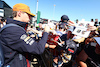 GP GRAN BRETAGNA, Max Verstappen (NLD) Red Bull Racing with fans.
07.07.2023. Formula 1 World Championship, Rd 11, British Grand Prix, Silverstone, England, Practice Day.
 - www.xpbimages.com, EMail: requests@xpbimages.com © Copyright: Coates / XPB Images