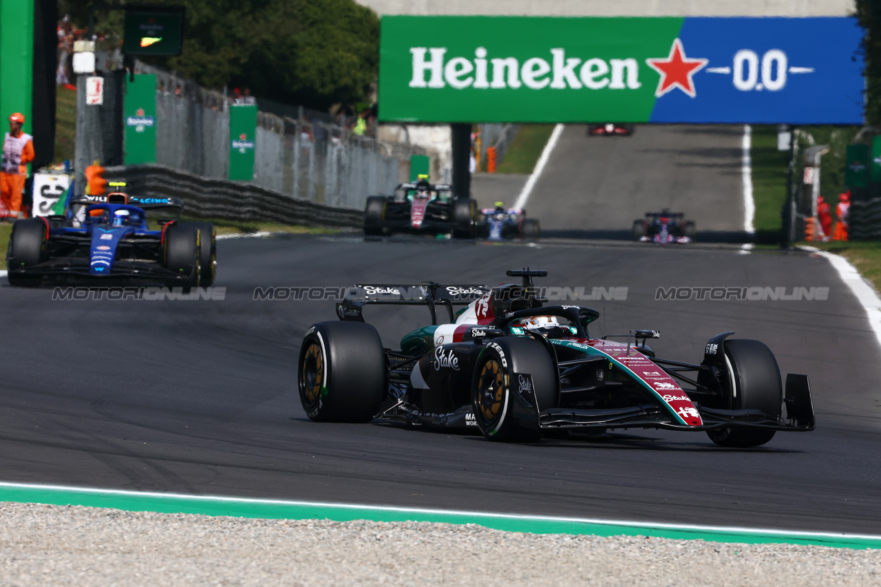 GP ITALIA, Valtteri Bottas (FIN) Alfa Romeo F1 Team C43.

03.09.2023. Formula 1 World Championship, Rd 15, Italian Grand Prix, Monza, Italy, Gara Day.

- www.xpbimages.com, EMail: requests@xpbimages.com © Copyright: Charniaux / XPB Images