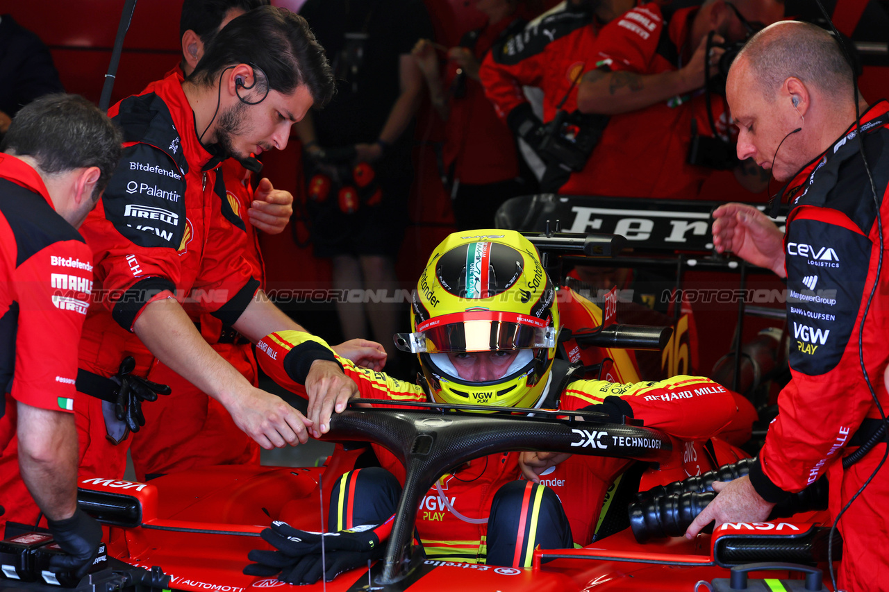 GP ITALIA, Charles Leclerc (MON) Ferrari SF-23.

03.09.2023. Formula 1 World Championship, Rd 15, Italian Grand Prix, Monza, Italy, Gara Day.

 - www.xpbimages.com, EMail: requests@xpbimages.com © Copyright: Coates / XPB Images