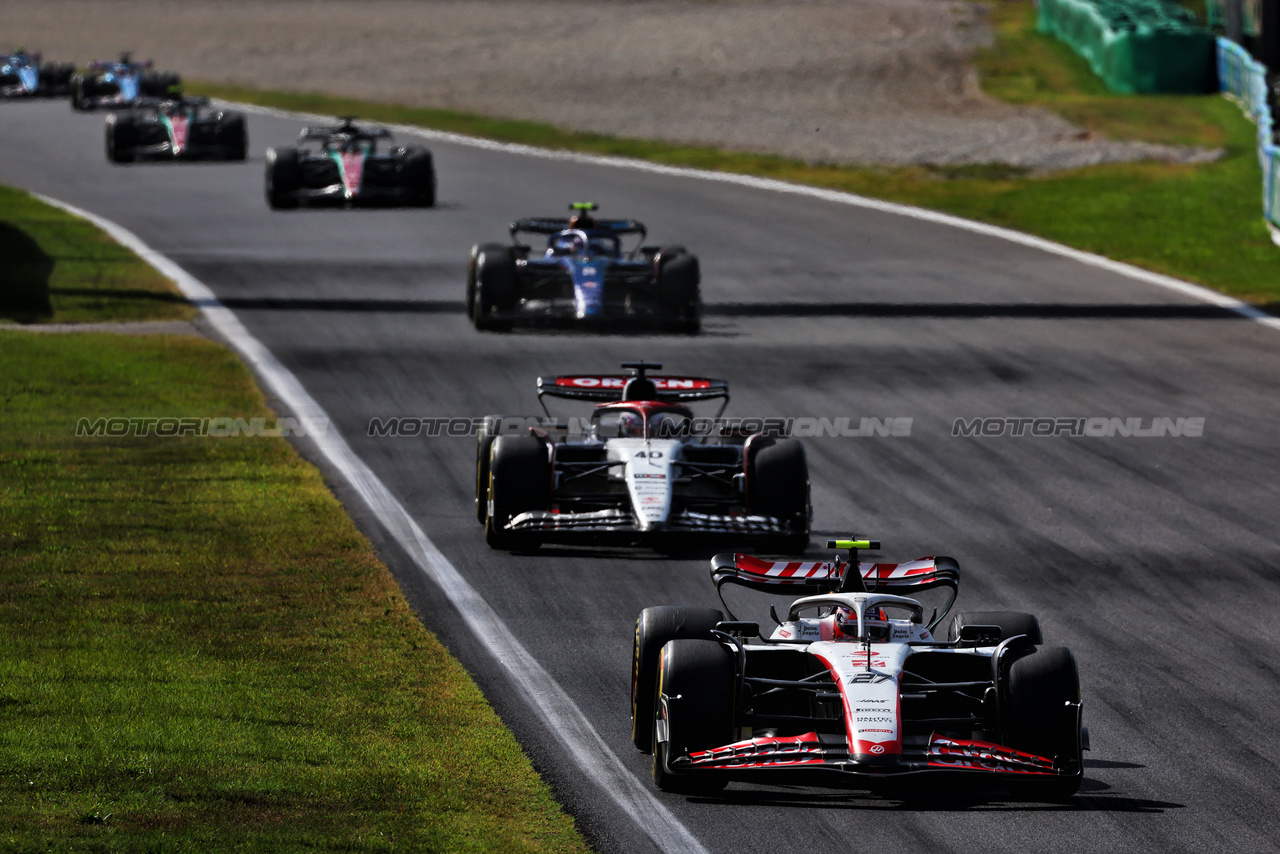 GP ITALIA, Nico Hulkenberg (GER) Haas VF-23.

03.09.2023. Formula 1 World Championship, Rd 15, Italian Grand Prix, Monza, Italy, Gara Day.

 - www.xpbimages.com, EMail: requests@xpbimages.com © Copyright: Coates / XPB Images