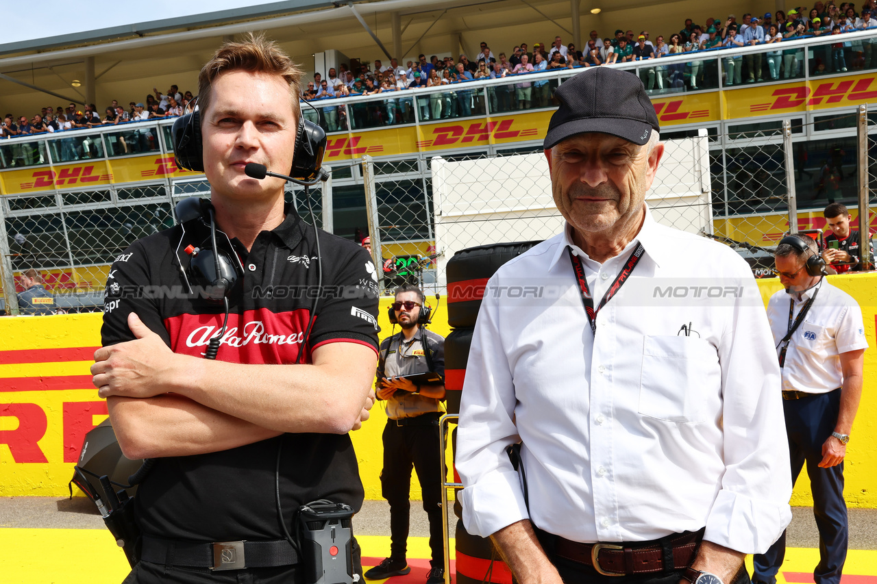 GP ITALIA, Peter Sauber (SUI) Former Sauber Owner on the grid.

03.09.2023. Formula 1 World Championship, Rd 15, Italian Grand Prix, Monza, Italy, Gara Day.

- www.xpbimages.com, EMail: requests@xpbimages.com © Copyright: Batchelor / XPB Images