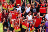 GP ITALIA, Circuit Atmosfera - Ferrari fans in the grandstand.
03.09.2023. Formula 1 World Championship, Rd 15, Italian Grand Prix, Monza, Italy, Gara Day.
 - www.xpbimages.com, EMail: requests@xpbimages.com © Copyright: Coates / XPB Images