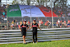 GP ITALIA, (L to R): Valtteri Bottas (FIN) Alfa Romeo F1 Team e Zhou Guanyu (CHN) Alfa Romeo F1 Team on the drivers' parade - Alfa Romeo grandstand.
03.09.2023. Formula 1 World Championship, Rd 15, Italian Grand Prix, Monza, Italy, Gara Day.
- www.xpbimages.com, EMail: requests@xpbimages.com © Copyright: Batchelor / XPB Images