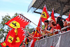 GP ITALIA, Circuit Atmosfera - Ferrari fans in the grandstand.
03.09.2023. Formula 1 World Championship, Rd 15, Italian Grand Prix, Monza, Italy, Gara Day.
 - www.xpbimages.com, EMail: requests@xpbimages.com © Copyright: Coates / XPB Images