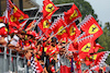 GP ITALIA, Circuit Atmosfera - Ferrari fans in the grandstand.
03.09.2023. Formula 1 World Championship, Rd 15, Italian Grand Prix, Monza, Italy, Gara Day.
 - www.xpbimages.com, EMail: requests@xpbimages.com © Copyright: Coates / XPB Images