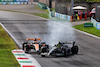 GP ITALIA, Lewis Hamilton (GBR) Mercedes AMG F1 W14 e Oscar Piastri (AUS) McLaren MCL60 battle for position.
03.09.2023. Formula 1 World Championship, Rd 15, Italian Grand Prix, Monza, Italy, Gara Day.
 - www.xpbimages.com, EMail: requests@xpbimages.com © Copyright: Coates / XPB Images