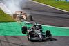 GP ITALIA, Lewis Hamilton (GBR) Mercedes AMG F1 W14 e Oscar Piastri (AUS) McLaren MCL60 battle for position.
03.09.2023. Formula 1 World Championship, Rd 15, Italian Grand Prix, Monza, Italy, Gara Day.
 - www.xpbimages.com, EMail: requests@xpbimages.com © Copyright: Coates / XPB Images