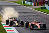 GP ITALIA, Sergio Perez (MEX) Red Bull Racing RB19 e Charles Leclerc (MON) Ferrari SF-23 battle for position.
03.09.2023. Formula 1 World Championship, Rd 15, Italian Grand Prix, Monza, Italy, Gara Day.
 - www.xpbimages.com, EMail: requests@xpbimages.com © Copyright: Coates / XPB Images