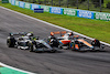 GP ITALIA, Lewis Hamilton (GBR) Mercedes AMG F1 W14 e Oscar Piastri (AUS) McLaren MCL60 battle for position.
03.09.2023. Formula 1 World Championship, Rd 15, Italian Grand Prix, Monza, Italy, Gara Day.
 - www.xpbimages.com, EMail: requests@xpbimages.com © Copyright: Coates / XPB Images