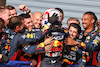 GP ITALIA, Gara winner Max Verstappen (NLD) Red Bull Racing celebrates with the team with second placed Sergio Perez (MEX) Red Bull Racing.
03.09.2023. Formula 1 World Championship, Rd 15, Italian Grand Prix, Monza, Italy, Gara Day.
- www.xpbimages.com, EMail: requests@xpbimages.com © Copyright: Bearne / XPB Images
