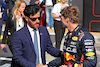GP ITALIA, Gara winner Max Verstappen (NLD) Red Bull Racing in parc ferme with Mohammed Bin Sulayem (UAE) FIA President.
03.09.2023. Formula 1 World Championship, Rd 15, Italian Grand Prix, Monza, Italy, Gara Day.
- www.xpbimages.com, EMail: requests@xpbimages.com © Copyright: Bearne / XPB Images