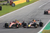 GP ITALIA, Carlos Sainz Jr (ESP) Ferrari SF-23 e Max Verstappen (NLD) Red Bull Racing RB19 battle for the lead of the race.
03.09.2023. Formula 1 World Championship, Rd 15, Italian Grand Prix, Monza, Italy, Gara Day.
- www.xpbimages.com, EMail: requests@xpbimages.com © Copyright: Bearne / XPB Images