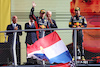 GP ITALIA, Gara winner Max Verstappen (NLD) Red Bull Racing celebrates on the podium.
03.09.2023. Formula 1 World Championship, Rd 15, Italian Grand Prix, Monza, Italy, Gara Day.
 - www.xpbimages.com, EMail: requests@xpbimages.com © Copyright: Staley / XPB Images
